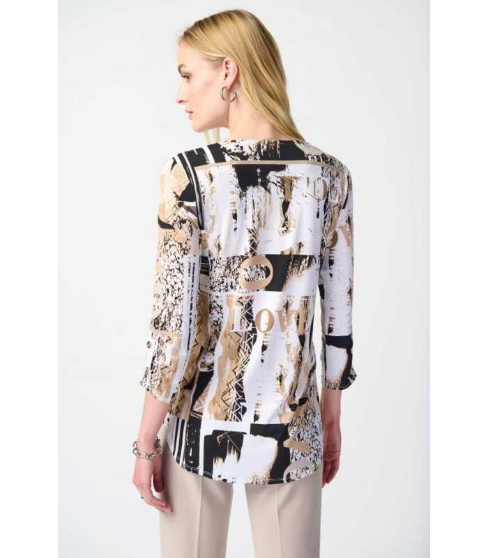 Top Estampado Patchwork Joseph Ribkoff Mujer