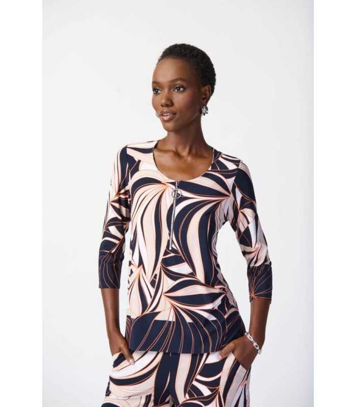 Top Estampado Tropical Joseph Ribkoff Mujer