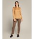 Camiseta Polo Básica Camel Elena Miro Mujer
