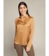 Camiseta Polo Básica Camel Elena Miro Mujer