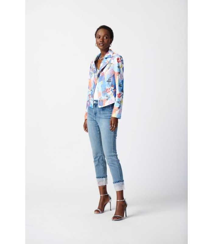 Vaquero Detalle Malla Joseph Ribkoff Mujer