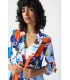 Blazer Estampado Caras Joseph Ribkoff Mujer