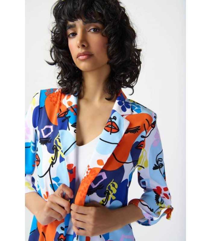 Blazer Estampado Caras Joseph Ribkoff Mujer