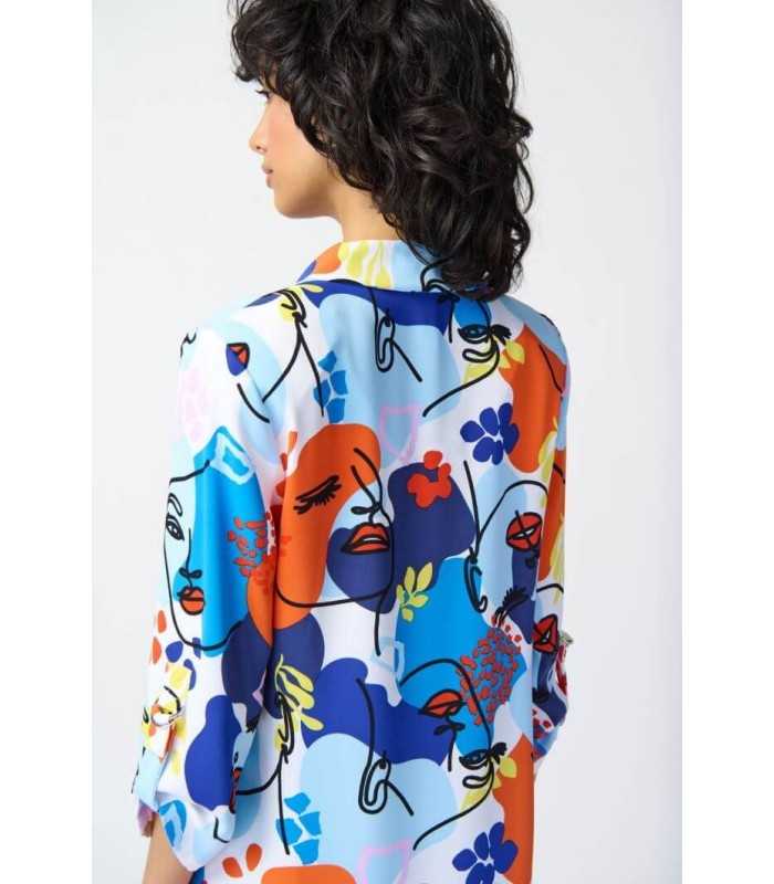 Blazer Estampado Caras Joseph Ribkoff Mujer