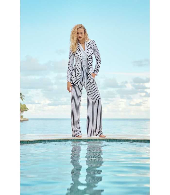 Pantalón Punto Rayas Joseph Ribkoff Mujer
