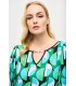 Top Georgette Geométrico Joseph Ribkoff Mujer