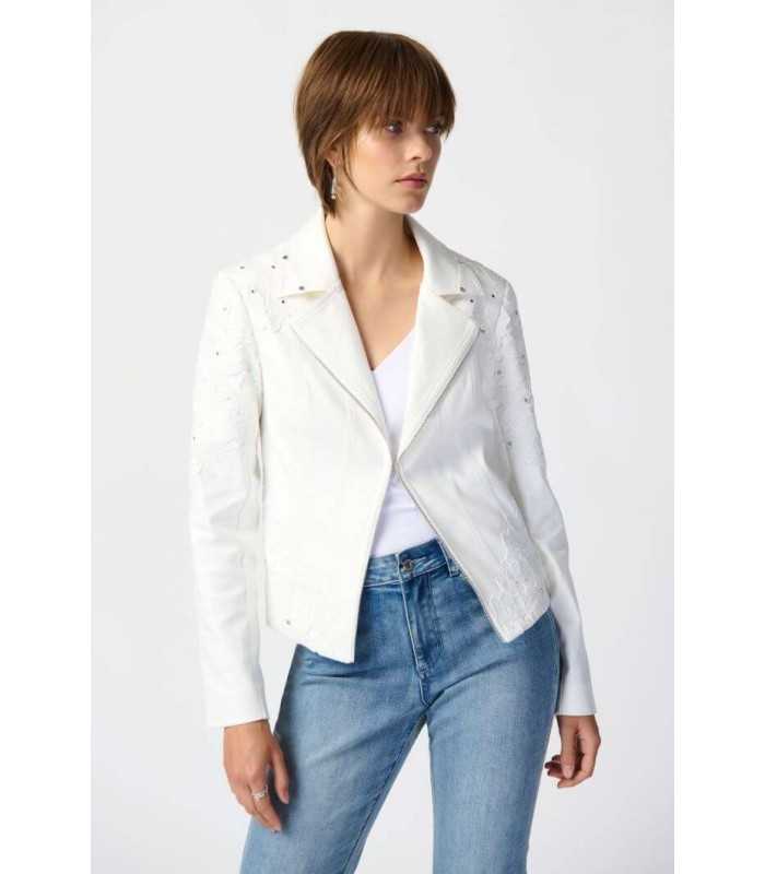 Chaqueta Ante Blanca Joseph Ribkoff Mujer