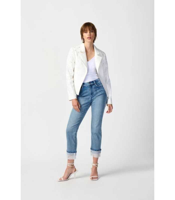 Chaqueta Ante Blanca Joseph Ribkoff Mujer