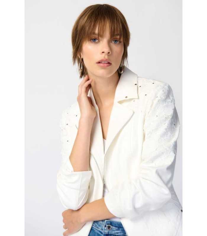 Chaqueta Ante Blanca Joseph Ribkoff Mujer