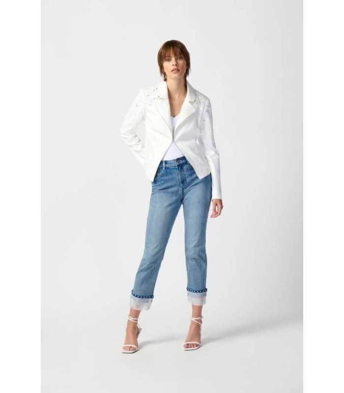 Chaqueta Ante Blanca Joseph Ribkoff Mujer