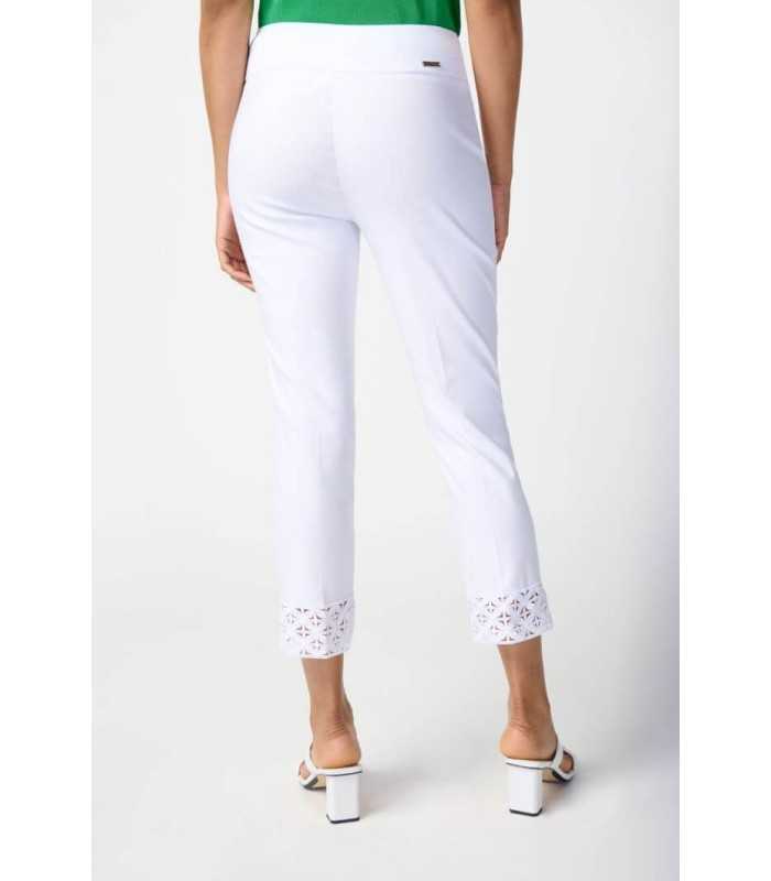 Pantalón Blanco Calados Joseph Ribkoff Mujer