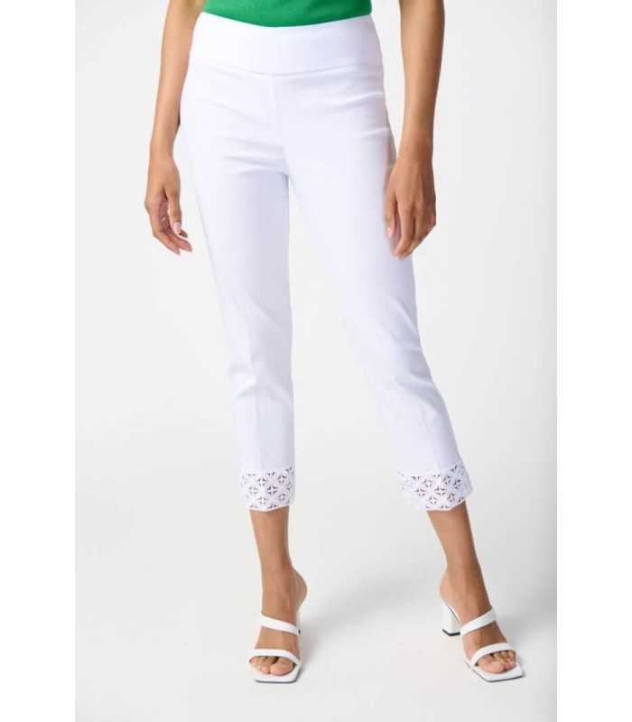 Pantalón Blanco Calados Joseph Ribkoff Mujer