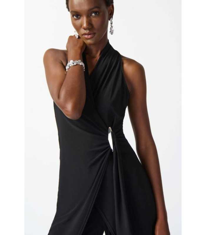 Mono Negro Cruzado Joseph Ribkoff Mujer