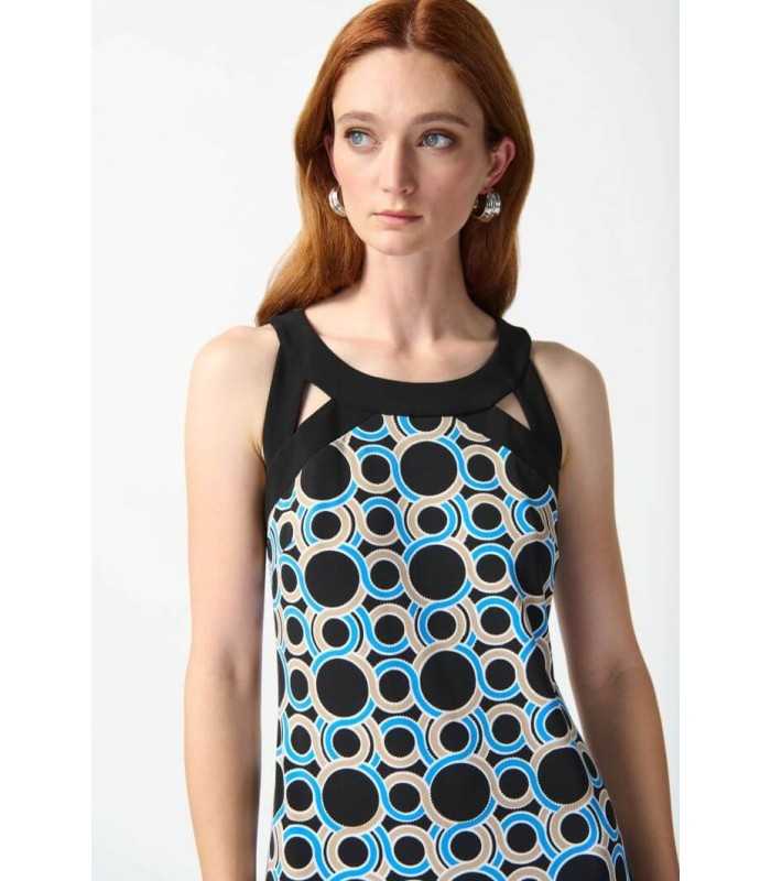 Vestido Estampado Círculos Joseph Ribkoff Mujer