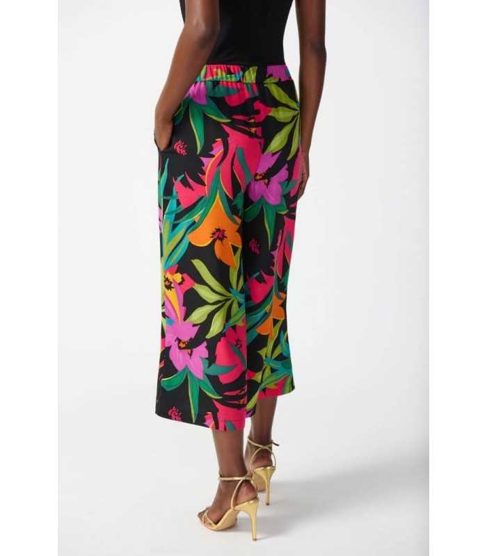 Pantalón Gasa Estampado Tropical Joseph Ribkoff Mujer