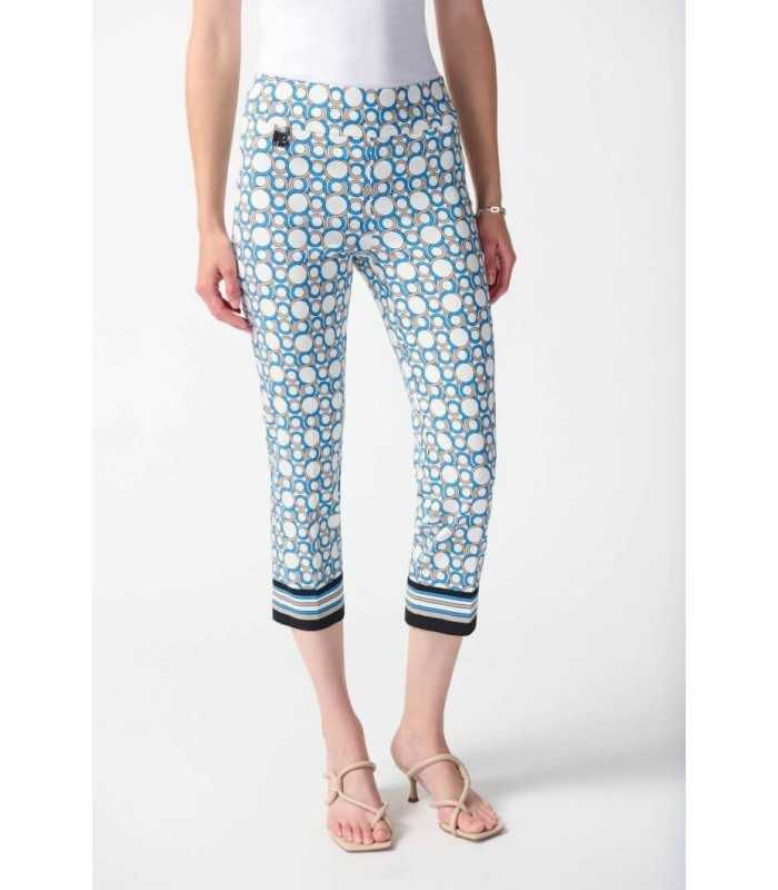 Pantalón Estampado Círculos Joseph Ribkoff Mujer