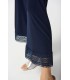 Pantalón Marino Ribete Guipur Joseph Ribkoff Mujer