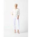 Chaqueta Blanca Bordada Joseph Ribkoff Mujer