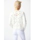 Chaqueta Blanca Bordada Joseph Ribkoff Mujer