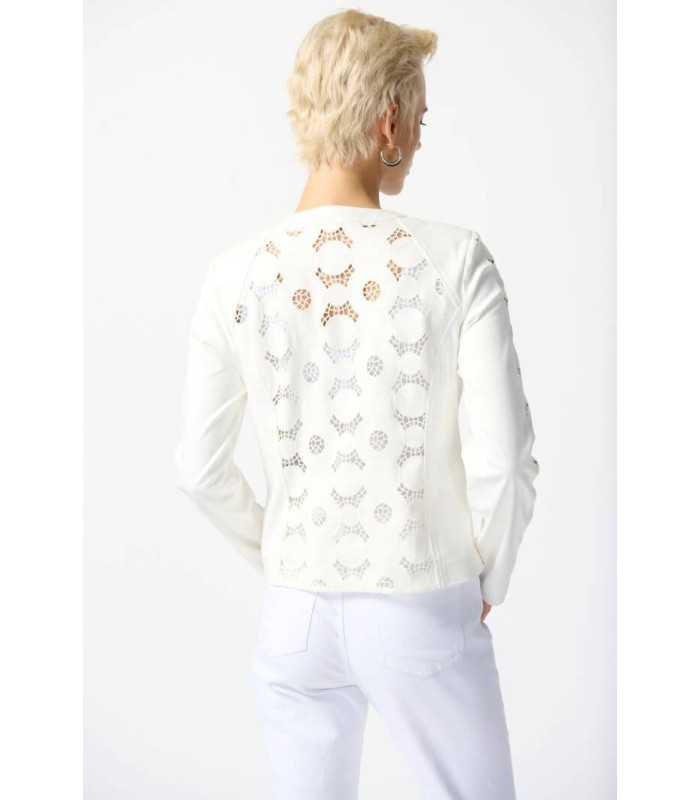 Chaqueta Blanca Bordada Joseph Ribkoff Mujer