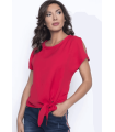 Top Nudo Rojo Frank Lyman Mujer