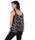 Top Animal Print Frank Lyman Mujer