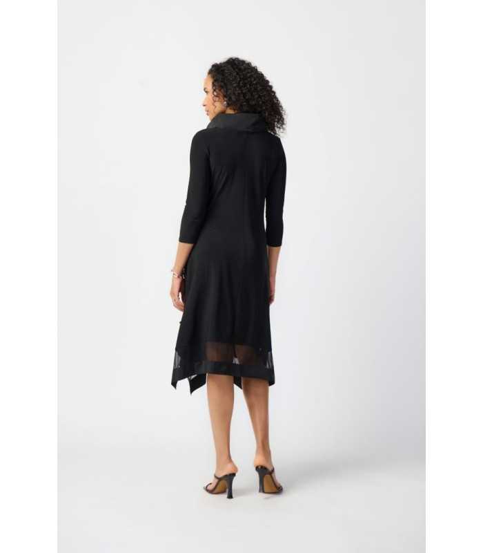 Vestido Pañuelo Negro Joseph Ribkoff Mujer