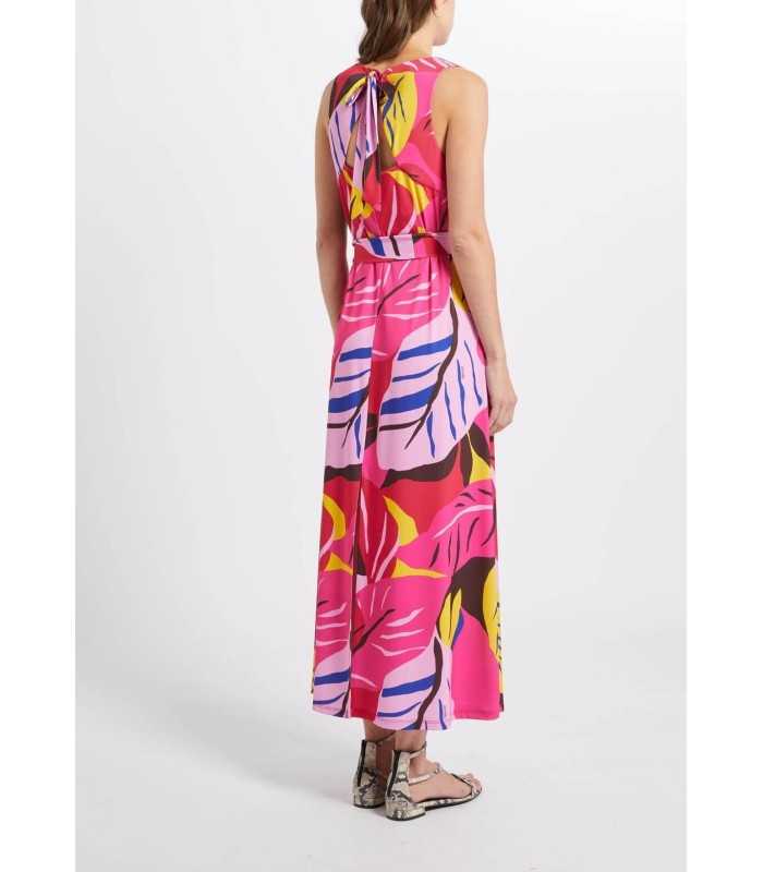 Vestido Estampado Tropical Marella Mujer