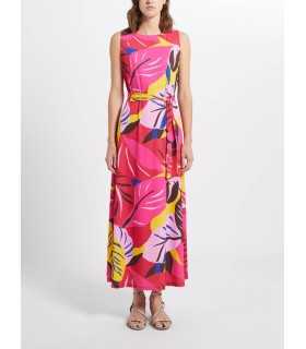 Vestido Estampado Tropical Marella Mujer
