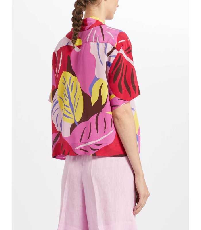 Camisa Estampado Tropical Marella Mujer