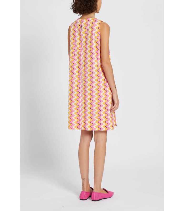 Vestido Geométrico Corto Marella Mujer