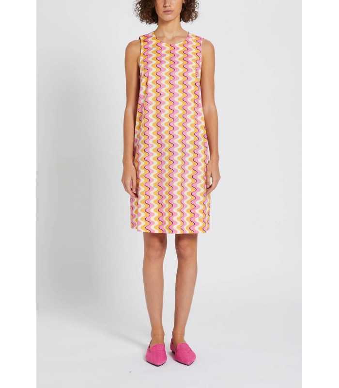 Vestido Geométrico Corto Marella Mujer