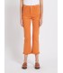 Pantalón Campana Naranja Marella Mujer