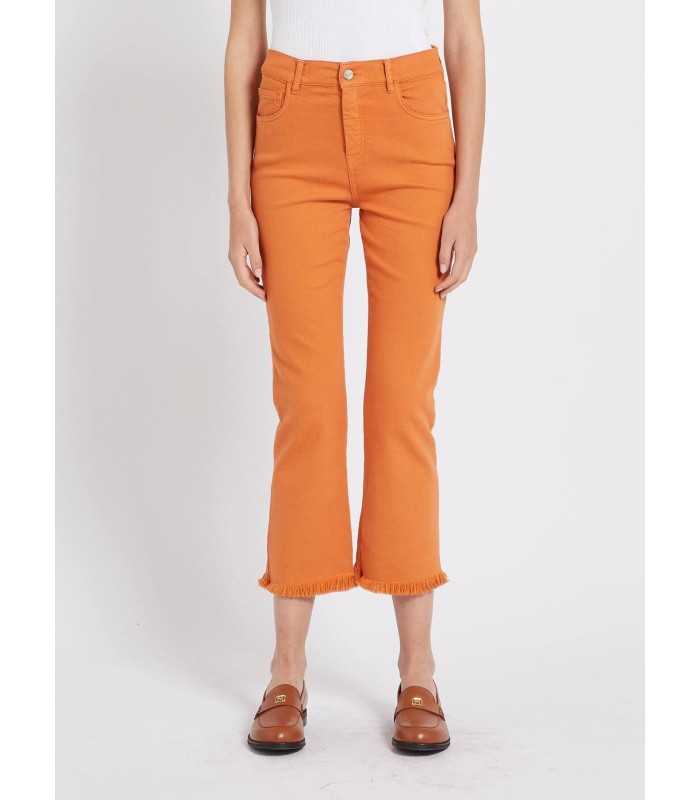 Pantalón Campana Naranja Marella Mujer