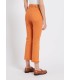 Pantalón Campana Naranja Marella Mujer