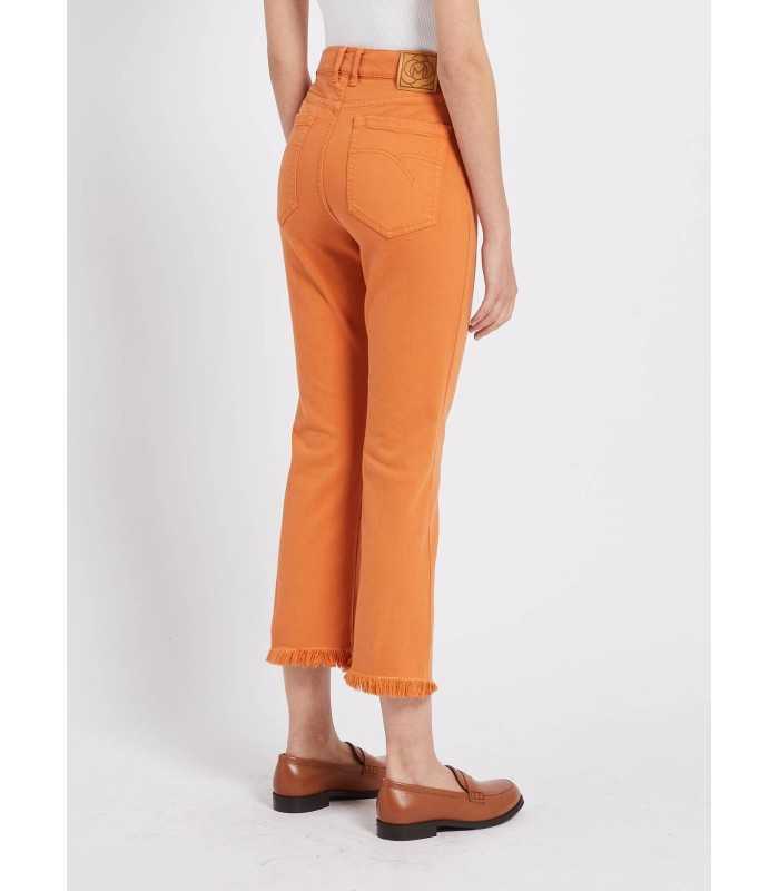 Pantalón Campana Naranja Marella Mujer
