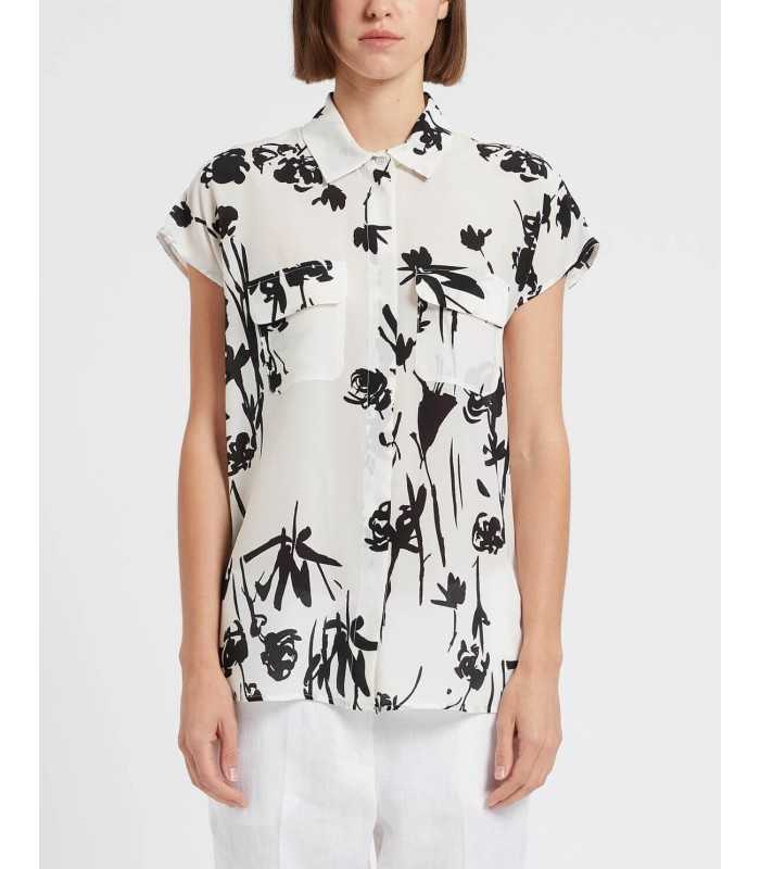 Camisa Seda Estampada Marella Mujer