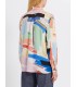 Camisa Seda Multicolor Marella Mujer