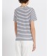 Camiseta Manga Corta Rayas Marella Mujer