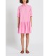 Vestido Rosa Algodón Marella Mujer
