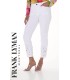 Pantalón Vaquero Blanco Frank Lyman Mujer