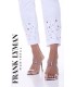 Pantalón Vaquero Blanco Frank Lyman Mujer