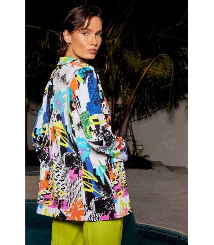 Blazer Estampado Abstracto Joseph Ribkoff Mujer