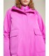 Parka Desmontable Fucsia Elena Miro Mujer
