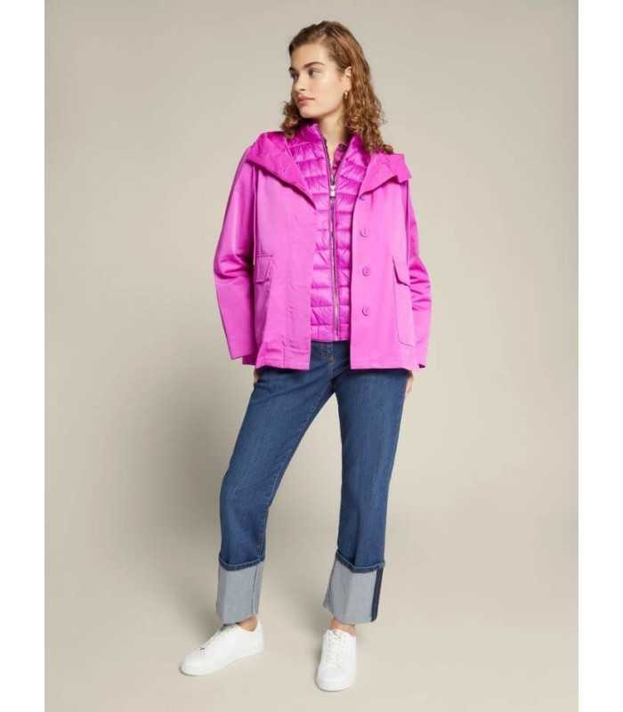 Parka Desmontable Fucsia Elena Miro Mujer