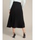 Falda Negra Plisada Elena Miro Mujer