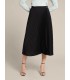 Falda Negra Plisada Elena Miro Mujer