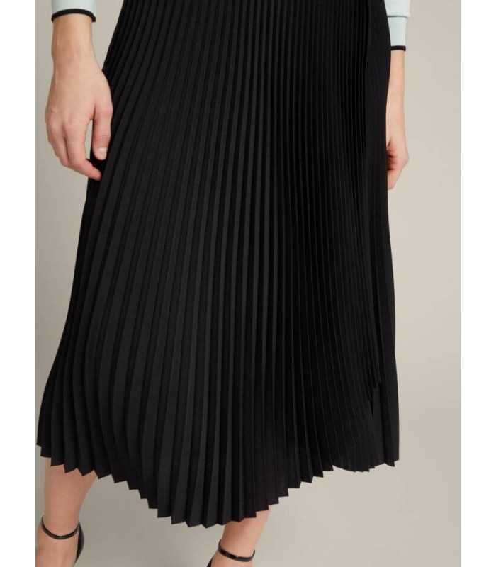 Falda Negra Plisada Elena Miro Mujer