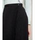Falda Negra Plisada Elena Miro Mujer