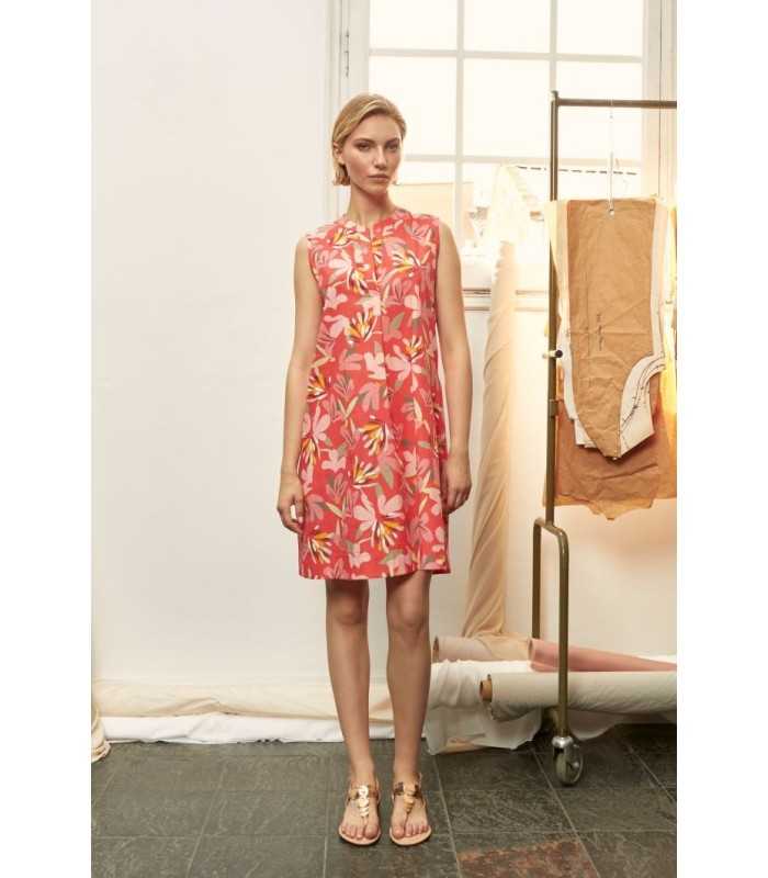 Vestido Corto Flores Civit Mujer